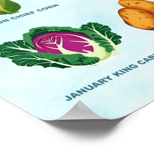 北部菜園 ポスター (角)