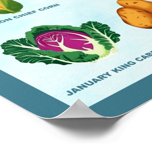 北部菜園 ポスター (角)