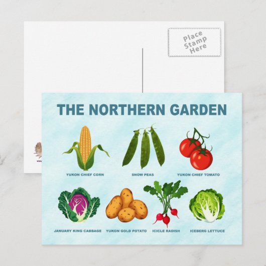 北部菜園 ポストカード (正面/裏面)