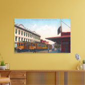 北電車庫 キャンバスプリント (インサイチュ (リビング))