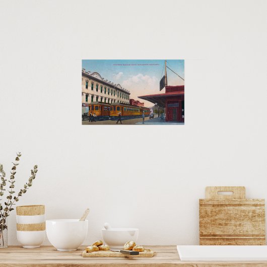 北電車庫 ポスター (キッチン)