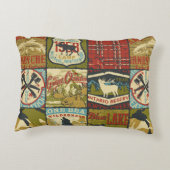 北領土の冒険記号とシンボルパッチュー アクセントクッション (裏面)