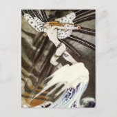 北風が海で疲れ始めた ポストカード (正面)