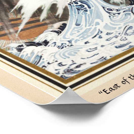 北風は海を越えてケイ・ニールセン ポスター (角)