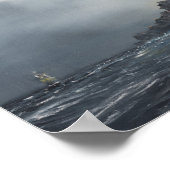 北風写真 ポスター (角)