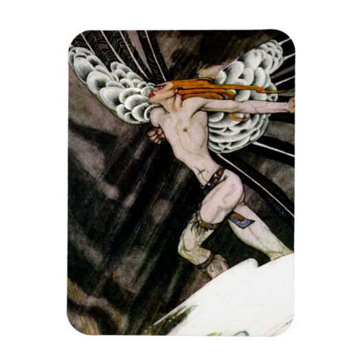 北風 マグネット (縦)