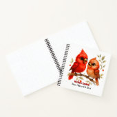 北魅力的（鳥）ショウジョウコウカンチョウ ノートブック (内部)