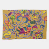 北鳥 キッチンタオル (横)