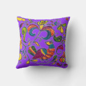 北鳥 クッション (裏面)