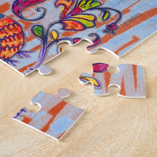 北鳥 ジグソーパズル (側面)