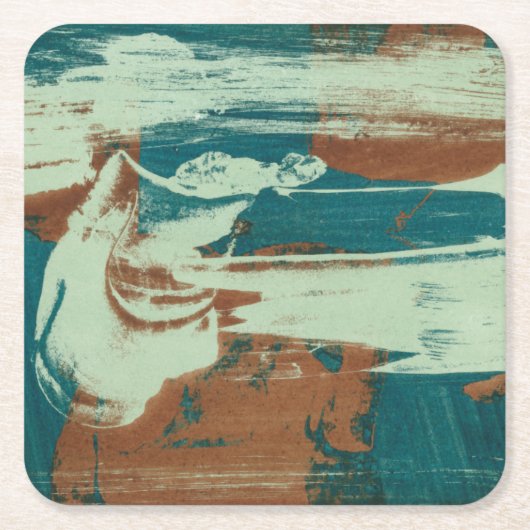 北2つ スクエアペーパーコースター (正面)