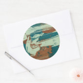 北2つ ラウンドシール (封筒)