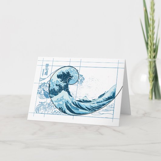 北（ほく）斎がフィボナッチ選手とブルーカード戦 カード (正面)