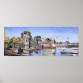 北 – インドの砦にあるパドミニの宮殿 ポスター