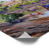 北 – インドの砦にあるパドミニの宮殿 ポスター (角)