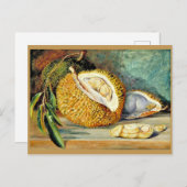 北 – ドリアン、大きな木の実。 ポストカード (正面/裏面)