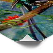 北 – ハネフラワーとハネスクーカー ポスター (コーナー)