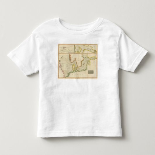 北、バルト海 トドラーTシャツ (正面)