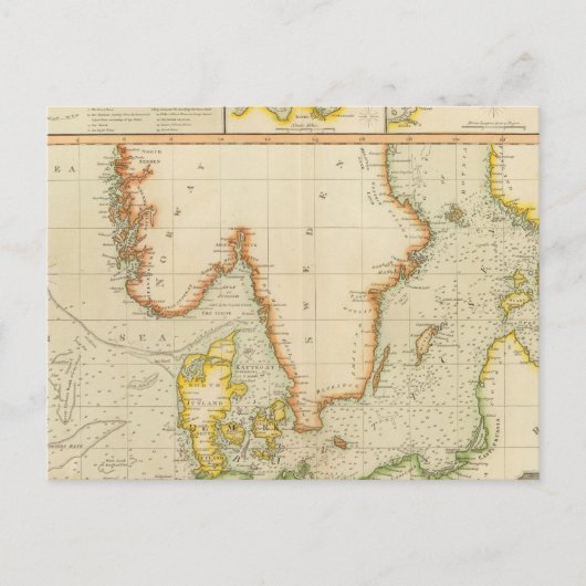 北、バルト海 ポストカード (正面)