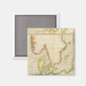 北、バルト海 マグネット (正面/裏面)