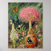 北 – ブファン・トリカラとその他の花 ポスター (正面)