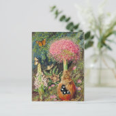 北 – ブファン・トリカラとその他の花 ポストカード (スタンド正面)