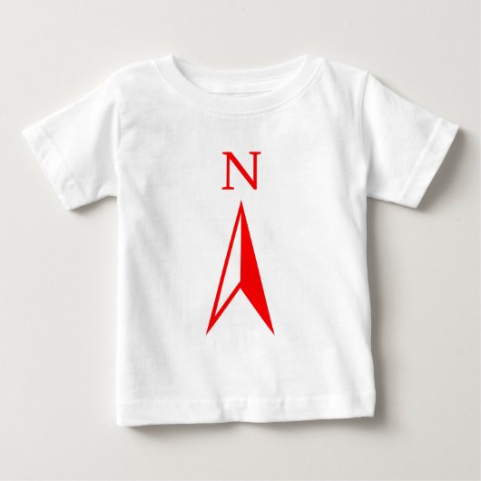 北 ベビーTシャツ (正面)