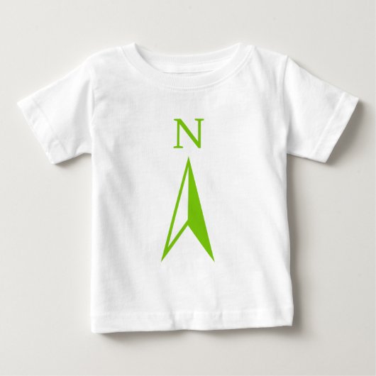 北 ベビーTシャツ (正面)