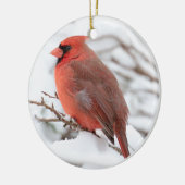 北（男性）（鳥）ショウジョウコウカンチョウ |セラミックオーナメント セラミックオーナメント (左)