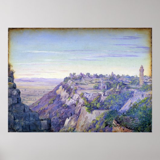 北 – 砦絵画のAの砦 ポスター (正面)