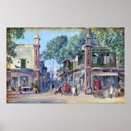 北 – 血の通り,デリー, 1880 ポスター