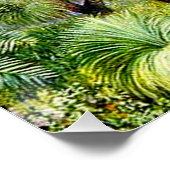 北 – 西オーストラリアの森林のシーン、ヴィンテージ ポスター (コーナー)