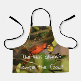 北(鳥)ショウジョウコウカンチョウの果実のサンプリング エプロン