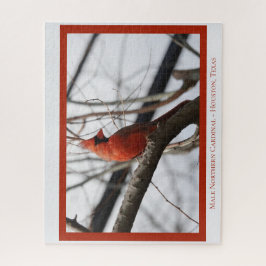 北（鳥）ショウジョウコウカンチョウオス；バードラバーズ ジグソーパズル