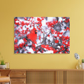 北（鳥）ショウジョウコウカンチョウオス、冬、IL キャンバスプリント (インサイチュ (リビング))