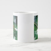 北(鳥)ショウジョウコウカンチョウオス(木)、IL ジャンボコーヒーマグカップ (正面)