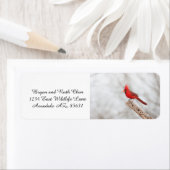 北（鳥）ショウジョウコウカンチョウオン枝 ラベル (インサイチュ)