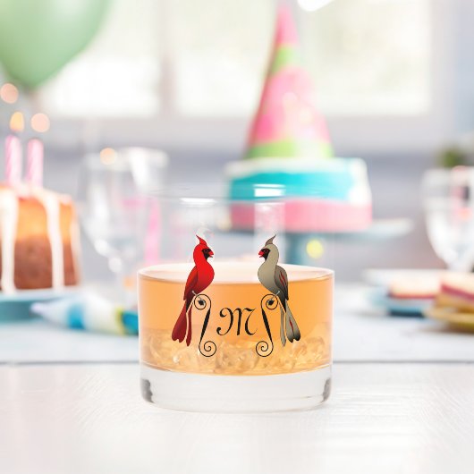北（鳥）ショウジョウコウカンチョウソンバード ウイスキーグラス (インサイチュ (バースデー))