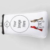 北(鳥)ショウジョウコウカンチョウソンバード ゴルフヘッドカバー (正面)