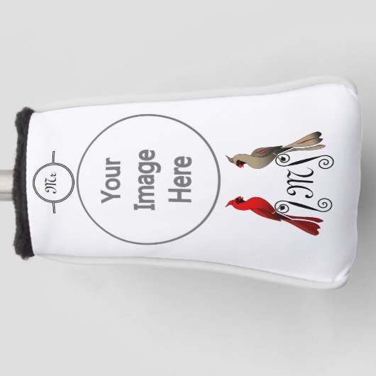 北(鳥)ショウジョウコウカンチョウソンバード ゴルフヘッドカバー (正面)