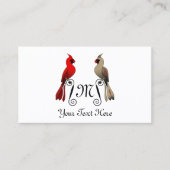 北（鳥）ショウジョウコウカンチョウソンバード 名刺 (正面)