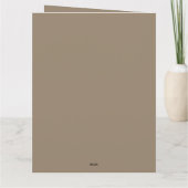 北(鳥)ショウジョウコウカンチョウバードウィリアムモリスインスパイア カード (裏面)