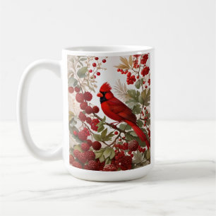 北（鳥）ショウジョウコウカンチョウバードレッドベリー コーヒーマグカップ
