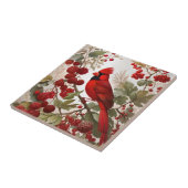 北（鳥）ショウジョウコウカンチョウバードレッドベリー タイル (側面)