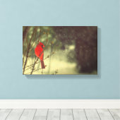 北(鳥)ショウジョウコウカンチョウ キャンバスプリント (インサイチュ (ウッドフロア))