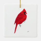 北（鳥）ショウジョウコウカンチョウ セラミックオーナメント (裏面)