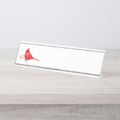 北(鳥)ショウジョウコウカンチョウ デスクネームプレート (正面)