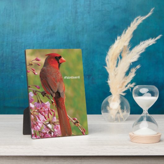 北（鳥）ショウジョウコウカンチョウ フォトプラーク (側面)