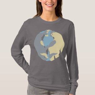北Tシャツのワイルドライフアートシャツの精神 Tシャツ