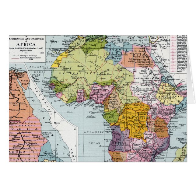 区分アフリカ1914年 (正面横)